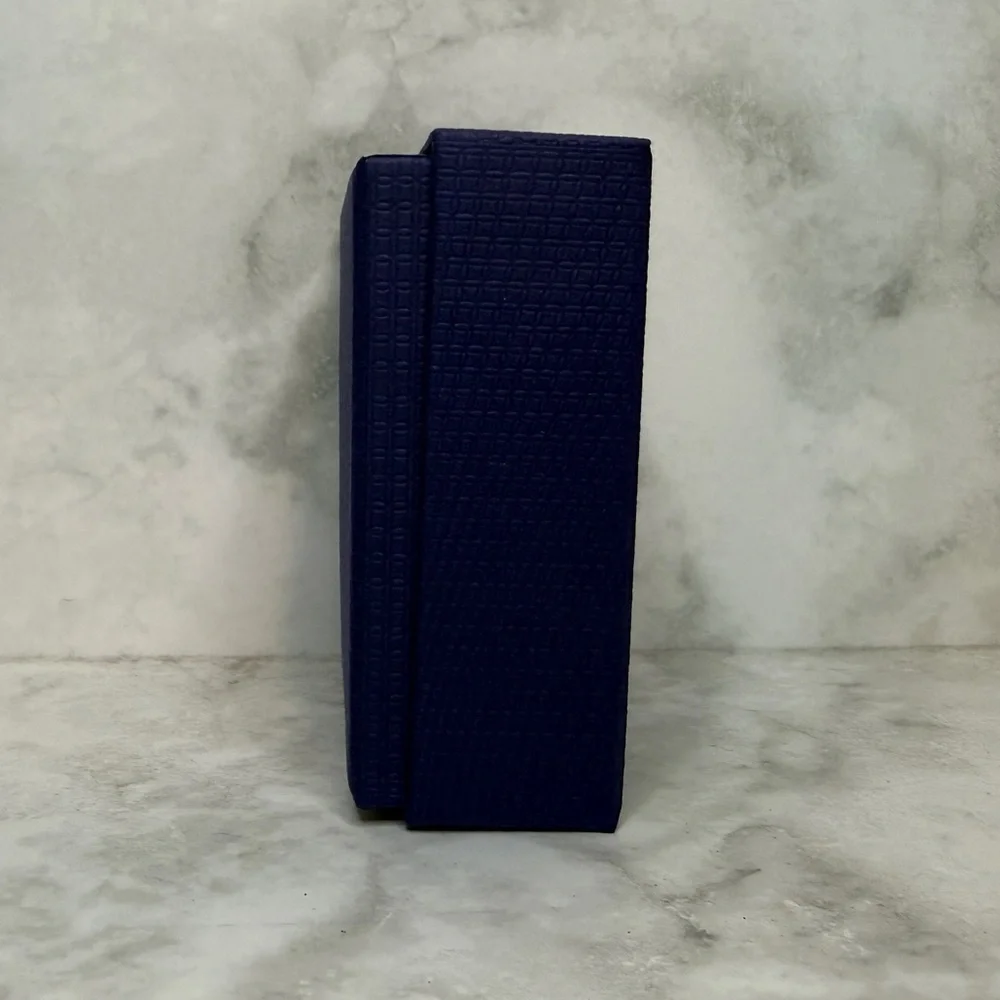 Authentic Swarovski Jewelry Box Set – Blue Box with Tags (Empty}